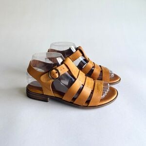 Miz Mooz Deborah Mustard Genuine Leather Sandals size EUR 36, US 5.5